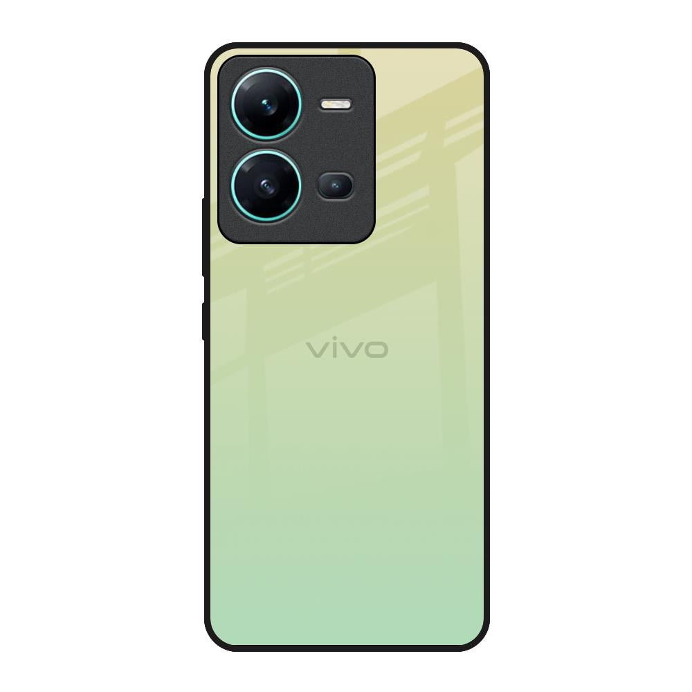 Mint Green Gradient Vivo V25 Glass Back Cover Online
