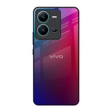 Magical Color Shade Vivo V25 Glass Back Cover Online