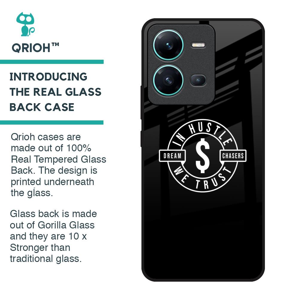 Dream Chasers Glass Case for Vivo V25