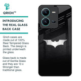 Super Hero Logo Glass Case for Vivo V25