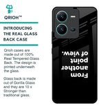 Motivation Glass Case for Vivo V25