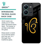 Luxury Fashion Initial Glass Case for Vivo V25