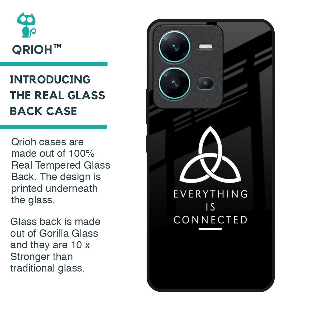 Everything Is Connected Glass Case for Vivo V25