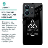 Everything Is Connected Glass Case for Vivo V25