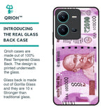 Stock Out Currency Glass Case for Vivo V25