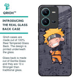 Orange Chubby Glass Case for Vivo V25