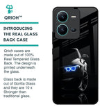 Car In Dark Glass Case for Vivo V25