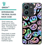 Acid Smile Glass Case for Vivo V25
