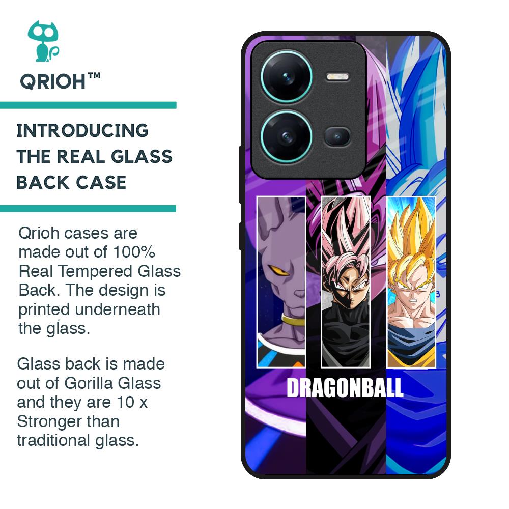 DGBZ Glass Case for Vivo V25