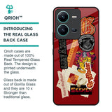 Gryffindor Glass Case for Vivo V25