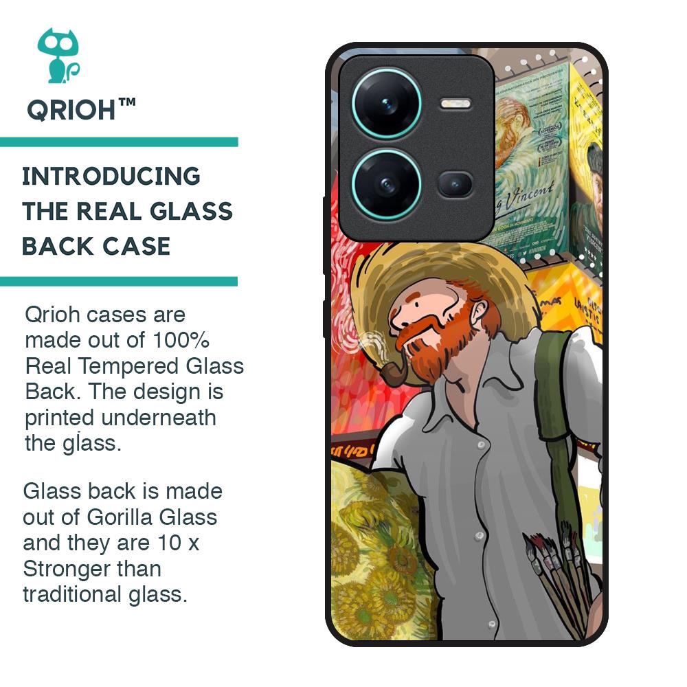 Loving Vincent Glass Case for Vivo V25