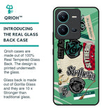 Slytherin Glass Case for Vivo V25