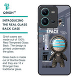 Space Travel Glass Case for Vivo V25