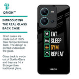 Daily Routine Glass Case for Vivo V25