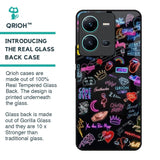 Accept The Mystery Glass Case for Vivo V25