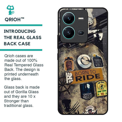 Ride Mode On Glass Case for Vivo V25