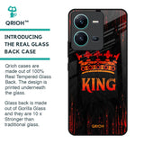 Royal King Glass Case for Vivo V25