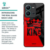 I Am A King Glass Case for Vivo V25