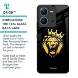 Lion The King Glass Case for Vivo V25