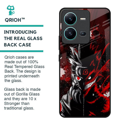 Dark Character Glass Case for Vivo V25