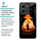 Luffy One Piece Glass Case for Vivo V25