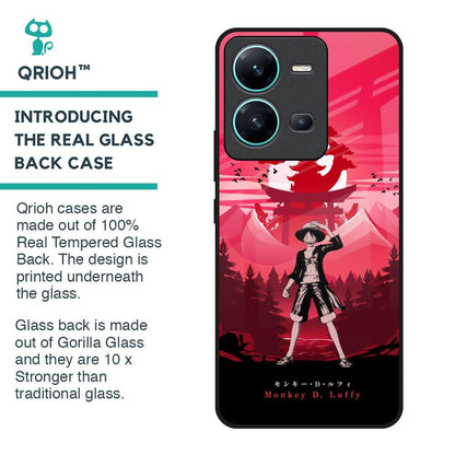 Lost In Forest Glass Case for Vivo V25