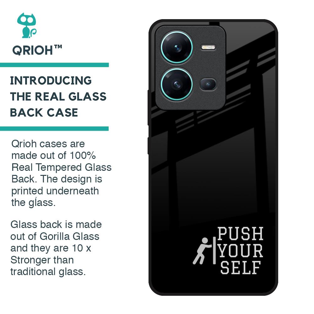 Push Your Self Glass Case for Vivo V25