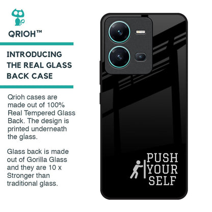 Push Your Self Glass Case for Vivo V25