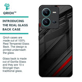 Modern Abstract Glass Case for Vivo V25