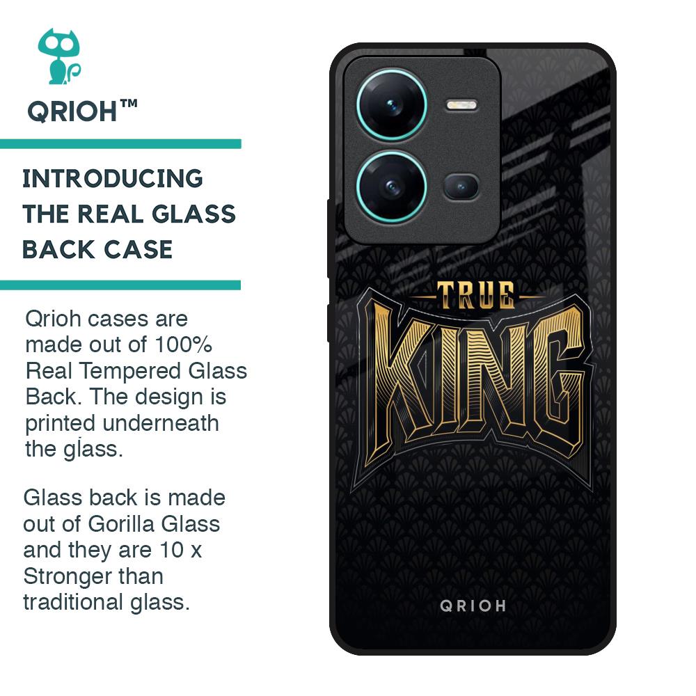 True King Glass Case for Vivo V25