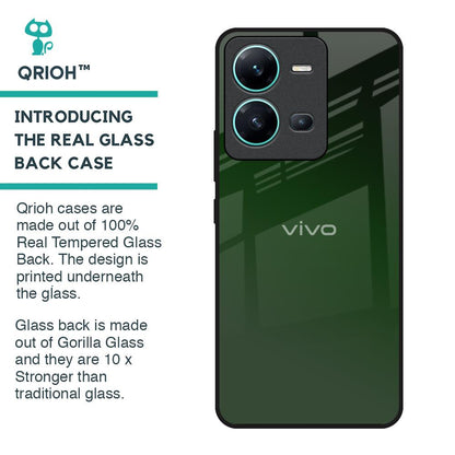 Deep Forest Glass Case for Vivo V25
