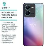 Abstract Holographic Glass Case for Vivo V25