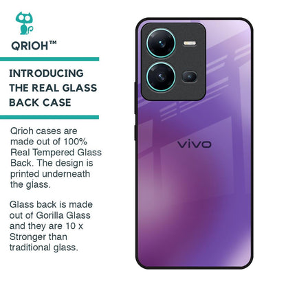 Ultraviolet Gradient Glass Case for Vivo V25