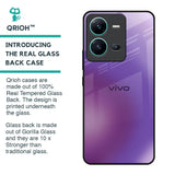 Ultraviolet Gradient Glass Case for Vivo V25