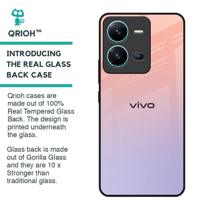 Dawn Gradient Glass Case for Vivo V25