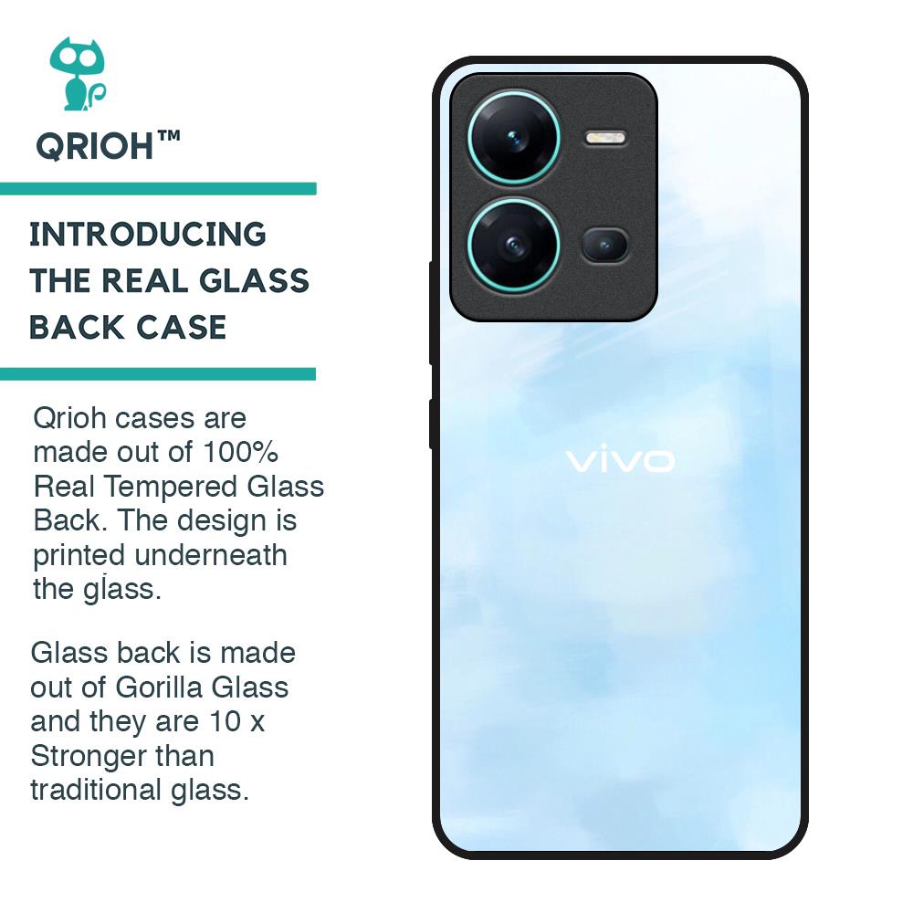 Bright Sky Glass Case for Vivo V25
