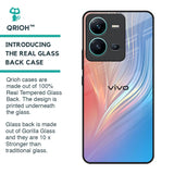 Mystic Aurora Glass Case for Vivo V25