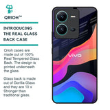 Colorful Fluid Glass Case for Vivo V25