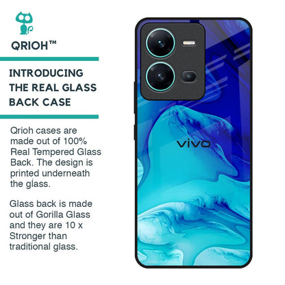 Raging Tides Glass Case for Vivo V25