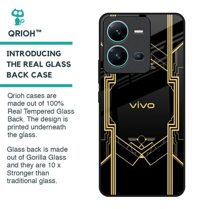 Sacred Logo Glass Case for Vivo V25