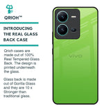 Paradise Green Glass Case For Vivo V25