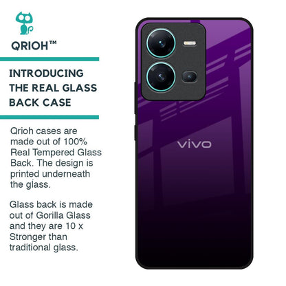 Harbor Royal Blue Glass Case For Vivo V25
