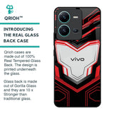 Quantum Suit Glass Case For Vivo V25