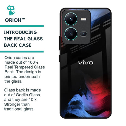Fine Art Wave Glass Case for Vivo V25