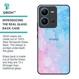 Mixed Watercolor Glass Case for Vivo V25