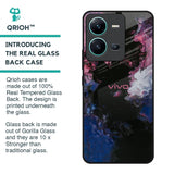 Smudge Brush Glass case for Vivo V25