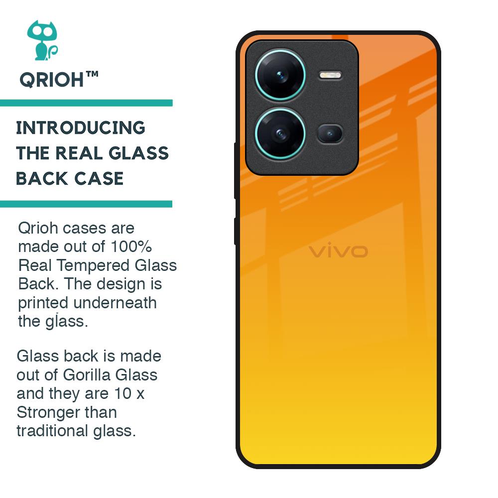 Sunset Glass Case for Vivo V25