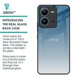 Deep Sea Space Glass Case for Vivo V25