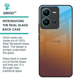 Rich Brown Glass Case for Vivo V25