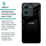 Jet Black Glass Case for Vivo V25